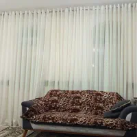 پرده کاملا سالم و تمیز۵ماهه دوخته شده