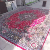 فرش ماشینی    12  متری .   سالم  و  تمیز  .|فرش|میانه, |دیوار