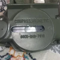 قطب نما نظامی امریکایی قدیمی اکبند عتیقه کلکسیونی