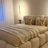 تخت دونفره مدل صدفی|تخت و سرویس خواب|تبریز, |دیوار