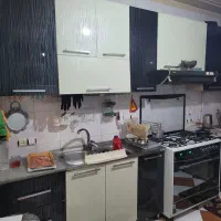 کابینت بدنه فلز درب هایگلاس|مصالح و تجهیزات ساختمان|قزوین, |دیوار