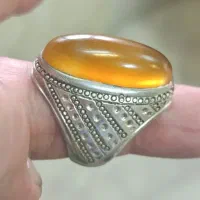 انگشتر عقیق زرد|جواهرات|بندر ماهشهر, |دیوار