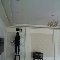 نقاشی رنگ کاری رنگ آمیزی ساختمان پذیرفته میشود|خدمات پیشه و مهارت|بیرجند, |دیوار