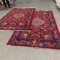 فرش دستباف (بساک) جفت ۵ متری نهاوند زیبا|فرش|مشکین‌دشت, |دیوار