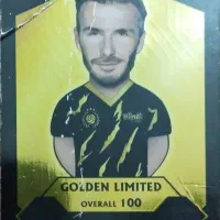 کارت کیمدی دیوید بکام طلایی