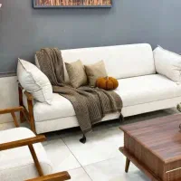 مبل آراد دسته چوبی