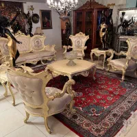 سرویس مبلمان و غذاخوری سلطنتی ۱ ماه استفاده شده|مبلمان خانگی و میز عسلی|تهران, تهرانپارس غربی|دیوار