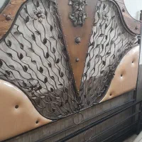 تخت فرفورژه دونفره در حد نو