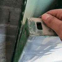 قالب لبه خم جنس اهن اصفهان|مصالح و تجهیزات ساختمان|خورموج, |دیوار