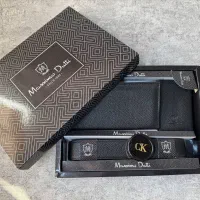 ست سه تیکه کمربند و کیف پول