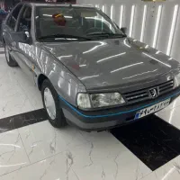 پژو ۴۰۵خاکستری ۹۲ بیرنگ  کمی تمرمیمی داره