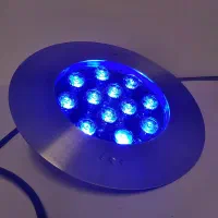 چراغ توکار استخری استیل تک رنگ 24 وات 12 ولت 24TOL|لامپ و چراغ|تهران, افسریه شمالی|دیوار