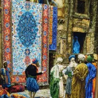 تابلو فرش دستباف اصیل ایرانی|تابلو فرش|تهران, پاسداران|دیوار