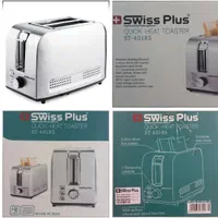 توستر نان حرفه‌ای سوییس پلاس ST-4018S +ضمانت۲سال|اجاق گاز و لوازم برقی پخت‌وپز|مشهد, هفت تیر (آب و برق)|دیوار