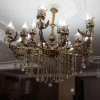 تولیدی لوستر و تمامی لوازم برنزی