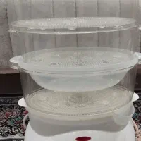 بخار پز  و سرخ کن کاملا نو