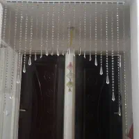 پرده کریستال ریسه ای|پرده، رانر، رومیزی|ساوه, |دیوار