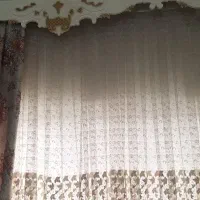 پرده عرض رویه، ۱متر با چین، عرض پرده تور حدود ۲۷۰|پرده، رانر، رومیزی|آمل, |دیوار