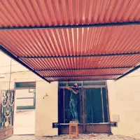 جوشکاری سیار سایبان پارکینگ