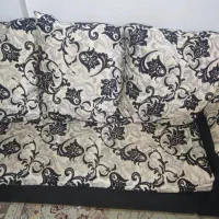 مبل  کاناپه ای هفت نفره چرم  دست دوم