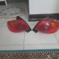 چراغ عقب ۲۰۶ و چهار حلقه لاستیک ۲۰۵ رینگ ۱۵