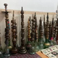 سلام وقت بخیر تعداد 32عدد قلیان همه از چوب گردو مو|صنایع دستی و سایر لوازم تزئینی|بانه, |دیوار