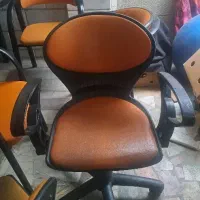 صندلی انتظار نارنجی، جکدار عسلی ،صندلی اپن