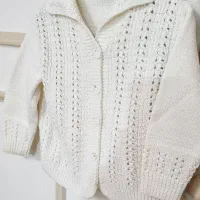 ژاکت وشلوار ماشین بافت کاموا خارجی