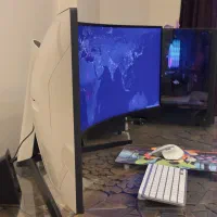 مانیتور ۴۹ اینچ خمیده گیمینگ سامسونگ Odyssey G9|قطعات و لوازم جانبی رایانه|تهران, شهرک دانشگاه شریف|دیوار