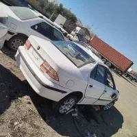 تصادفی سمند lx   تک استارت موتور روشن