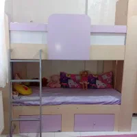 تخت دو طبقه سالم|تخت و صندلی بچه|ری, علایین|دیوار