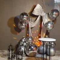 بادکنک آرایی، گل آرایی