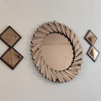 آینه دیواری وتزیینی|آینه|اسلامآباد غرب, |دیوار