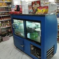 یخچال ویترینی مشهدسرما درحدخشک فابریک|فروشگاه و مغازه|آشخانه, |دیوار