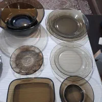 ظرف دودی دورالکس اصل فرانسه در حد نو|ظروف سرو و پذیرایی|همدان, |دیوار