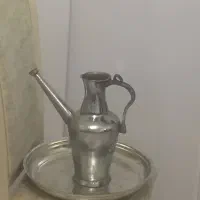آفتابه و سینی مسی دست ساز