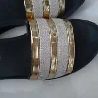 دمپایی نگین دار مجلسی رو فرشی|کیف، کفش، کمربند|قم, کیوانفر|دیوار