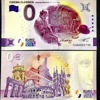 اسکناس صفریورو چارلی چاپلین