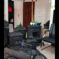 بخاری چدنی بزرگ گازی هیزمی|بخاری، هیتر، شومینه|پاکدشت, پاکدشت (مامازند)|دیوار