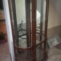 بوفه شیشه ای چهار طبقه دکوری