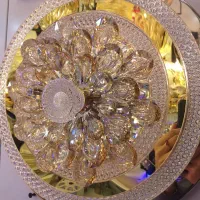 انواع لوسترهای ال ای دی،چوبی وفانتزی|لوستر و چراغ آویز|اردبیل, |دیوار
