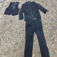 کت شلوار نو مشکی کاملا جدید سایز ۳۸