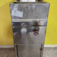 سرخ کن صنعتی تک لگنه پایه دار