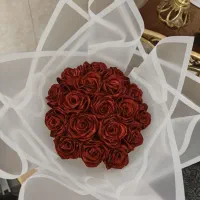 دسته گل روبانی(فوری)|گل مصنوعی|قم, تولید دارو و یخچال|دیوار