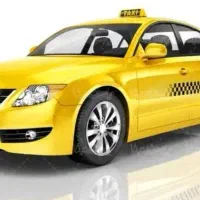 راننده اژانس همراه با ماشین