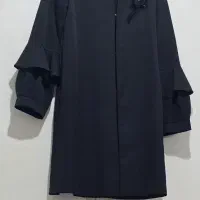مانتو مشکی مجلسی سایز۳۶الی ۴۰