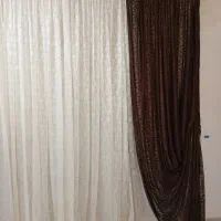 یک عدد پرده 2*280 به همراه والان|پرده، رانر، رومیزی|دورود, |دیوار