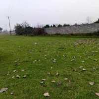 زمین روستایی بر خیابان اصلی