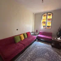 مبل ال با دوتا میز