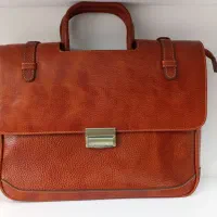 کیف اداری چرم طبیعی زانکو چرم کد ۱۰۷